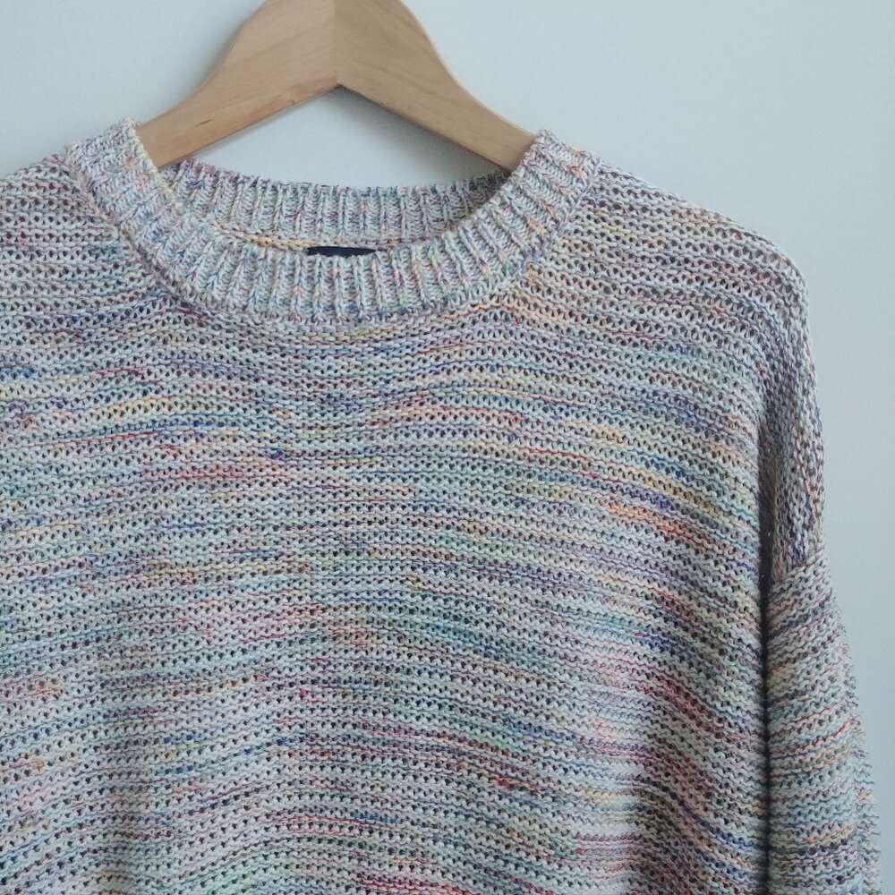 Yest Netherlands multicolour yarn cotton blend sweater 10